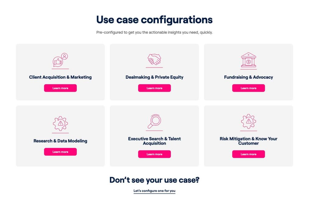Use Case Configurator
